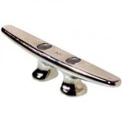 SCHAEFER Anchoring 4-3/4" Open Base Cleat, Stainless Steel