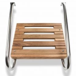 WHITECAP Boat Ladders Teak Swim Platform, For Boats With Inboard/ Outboard Motor -Anchoring Sales 12482832 3 1500.07122018110129 1
