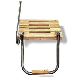 WHITECAP Boat Ladders Teak Swim Platform With Ladder, Outboard -Anchoring Sales 12482840 4 1500.07122018110145 1