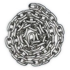 TITAN Chain & Shackles Stainless Steel Windlass Chain, 6mm Diameter X 100 Meters Length