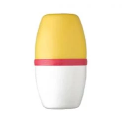 JIM BUOY Mooring Gear Yellow/White With Red Center Band Lok-On Rope Float