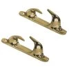 WHITECAP Mooring Gear 5 1/2" Brass Skene Bow Chock, Pair 1 WHITECAP Mooring Gear 5 1/2" Brass Skene Bow Chock, Pair -Anchoring Sales 17282732 LRG.08072021093010 1