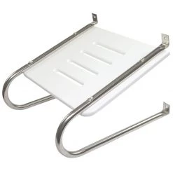 WHITECAP Boat Ladders Poly Swim Platform With Mounting Hardware For Boats With Inboard/Outboard Motor -Anchoring Sales 17288234 3 1500.07122018100053 1