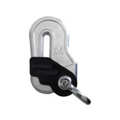 MANTUS ANCHORS Chain & Shackles Locking Stainless Steel Chain Hook, 1/4"