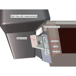 POWER-POLE Shallow Water Anchors Side-Mounted Shallow Water Anchor Adapter Plate Kit 8 POWER-POLE Shallow Water Anchors Side-Mounted Shallow Water Anchor Adapter Plate Kit -Anchoring Sales 18617324 3 1500.08072021030020 1