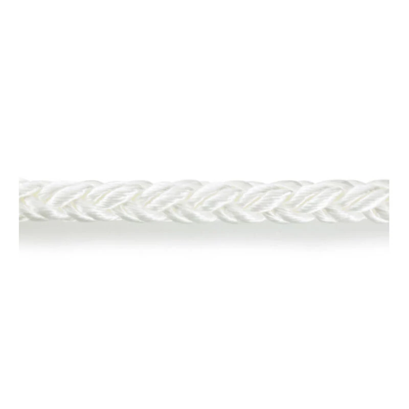 NEW ENGLAND ROPES Mooring Lines 1/2" 8-Plait Nylon Line, Sold By Foot 3 NEW ENGLAND ROPES Mooring Lines 1/2" 8-Plait Nylon Line, Sold By Foot