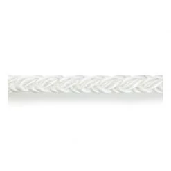 NEW ENGLAND ROPES Mooring Lines 5/8" 8-Plait Nylon Line, White, Sold By Foot