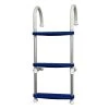 WEST MARINE Boat Ladders 3-Step Gunwale-Mount Boarding Ladder, 11" Hook, Blue Steps -Anchoring Sales 20009098 1500.15072021043011 1