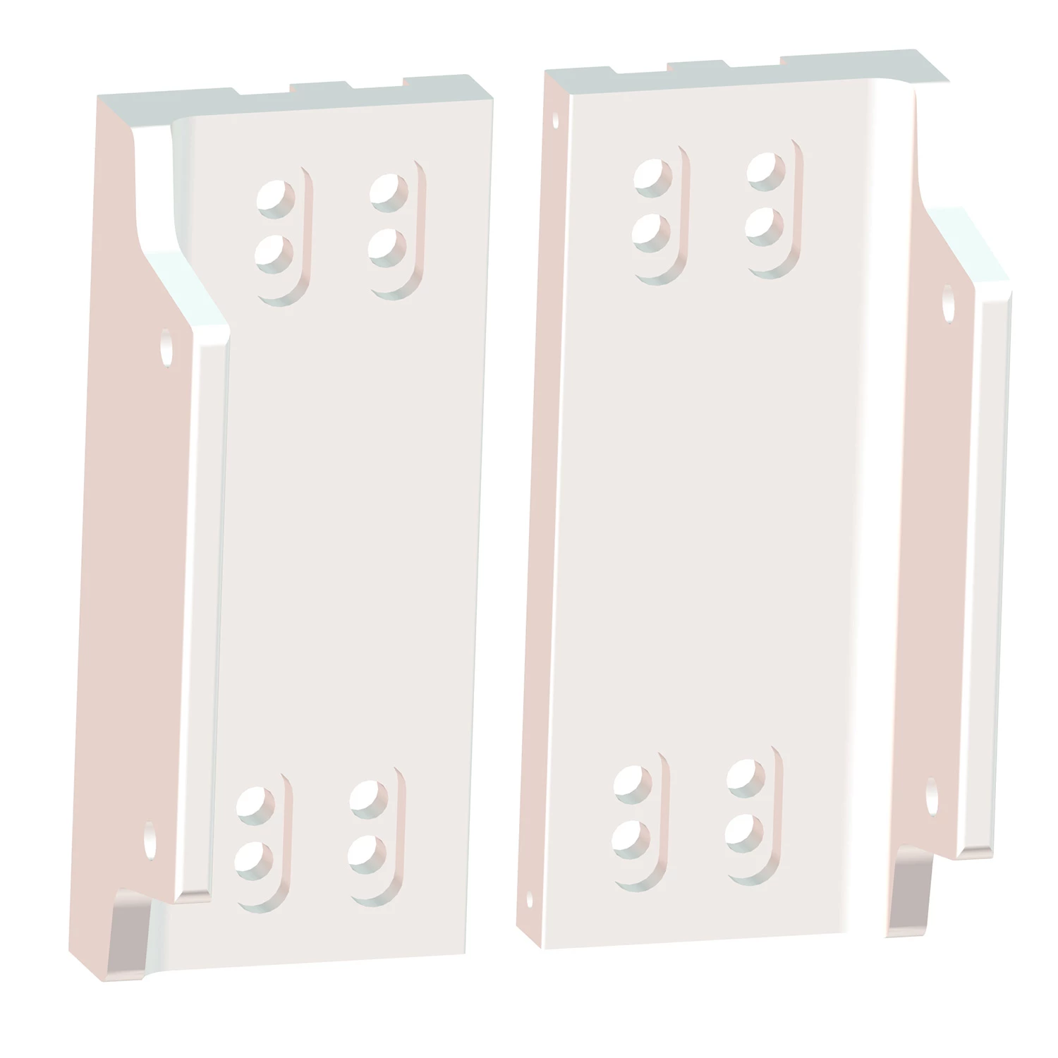 POWER-POLE Shallow Water Anchors Motor To Side Mount Adapter Plate, White 3 POWER-POLE Shallow Water Anchors Motor To Side Mount Adapter Plate, White