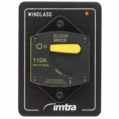 WEST MARINE Windlasses & Rollers Panel-Mount Circuit Breaker For Windlass, 50A