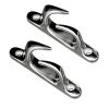 WHITECAP Mooring Gear 4.5" Chrome-Plated Brass Skene Chock, Pair -Anchoring Sales 401499 LRG.09072020020011 1
