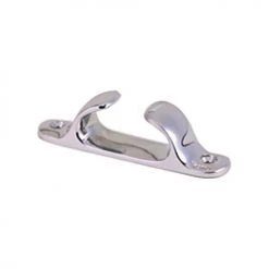PERKO Mooring Gear 4" Chrome Plated Bronze Straight Chock