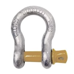 TITAN Chain & Shackles Galvanized Bow (Anchor) Shackles