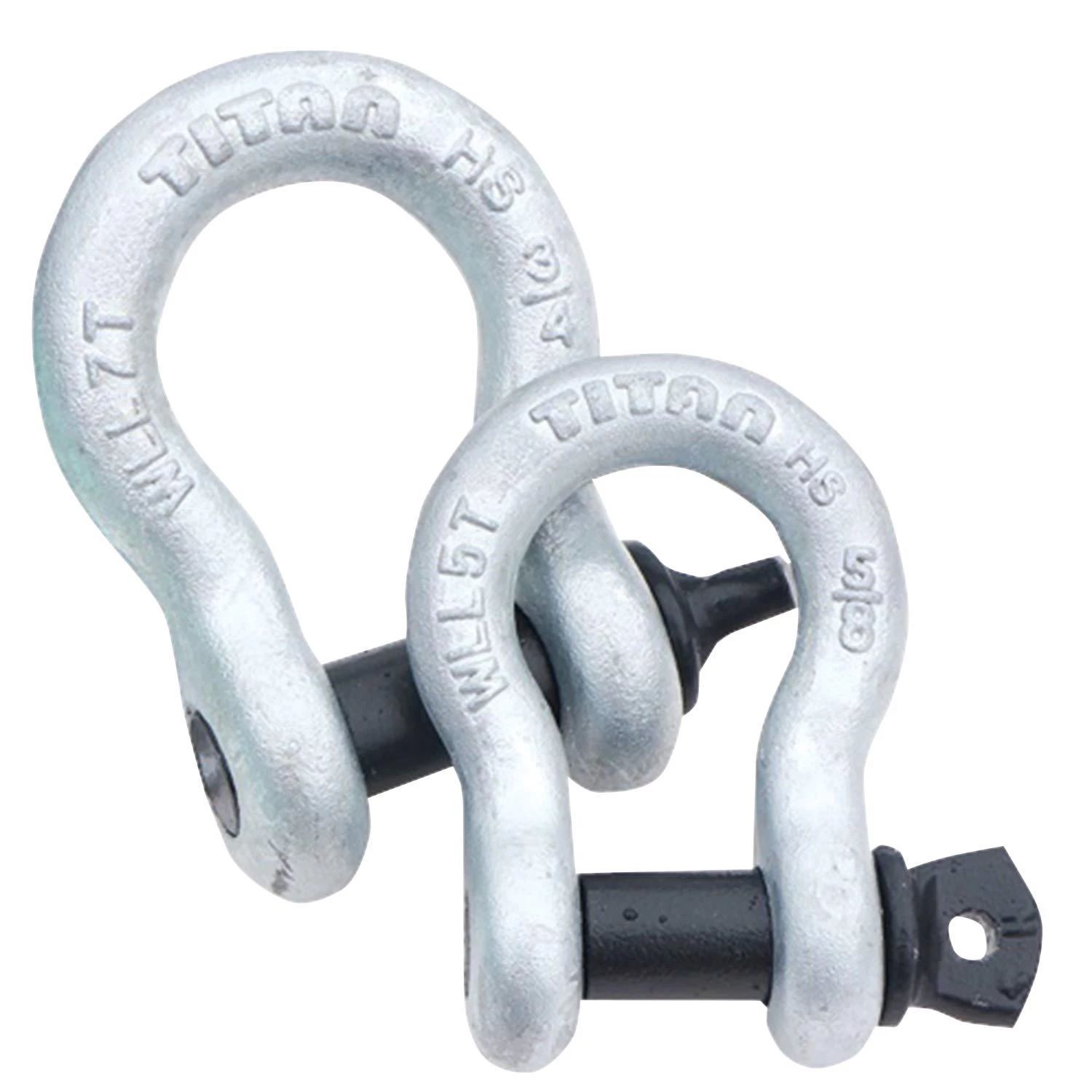 TITAN Chain & Shackles Galvanized Bow (Anchor) High-Strength Shackles 3 TITAN Chain & Shackles Galvanized Bow (Anchor) High-Strength Shackles
