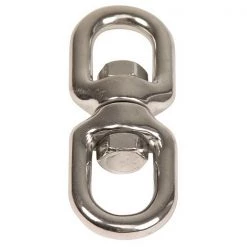 WHITECAP Chain & Shackles Eye To Eye Swivel, Stainless Steel